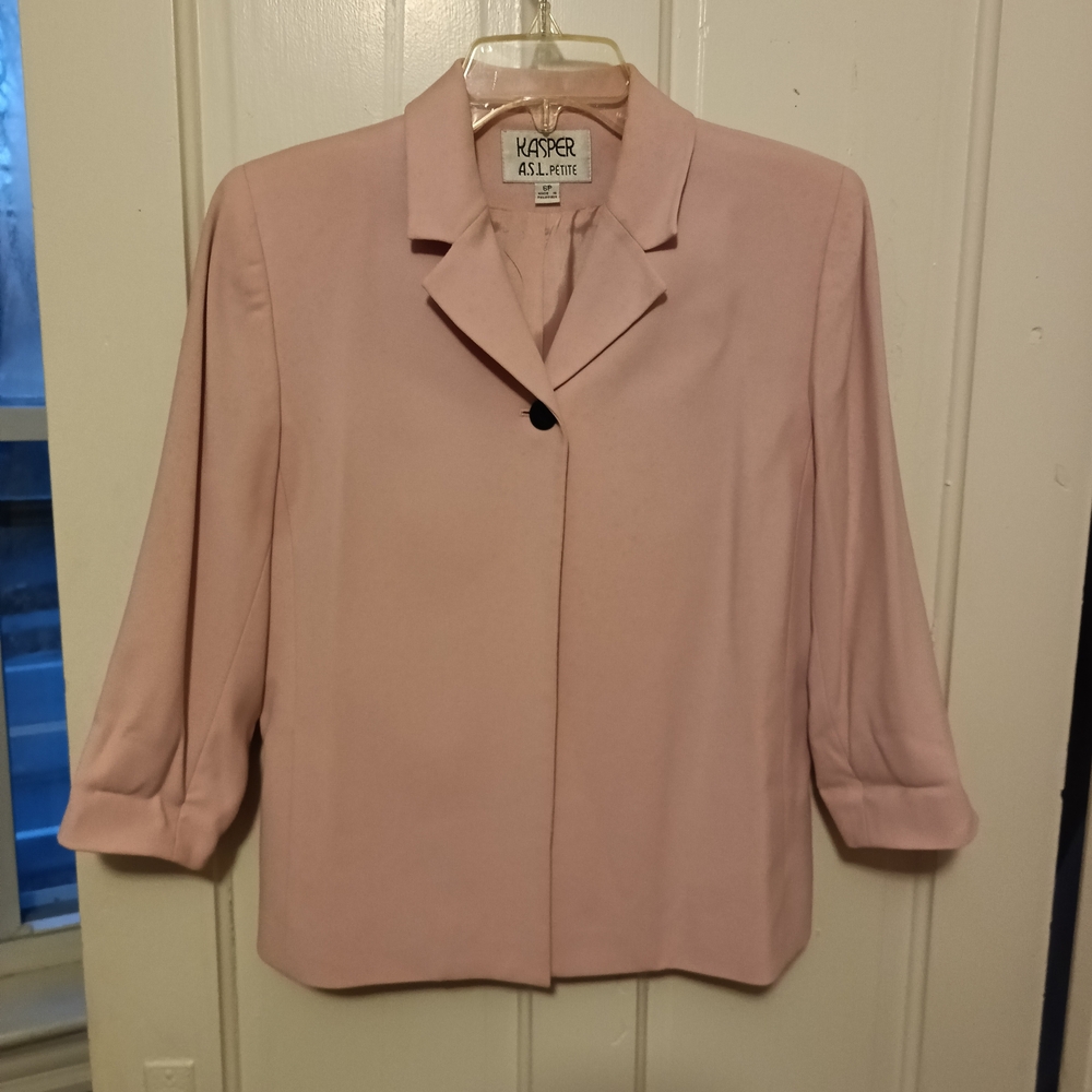 Kasper Women's Blush Pink Blazer